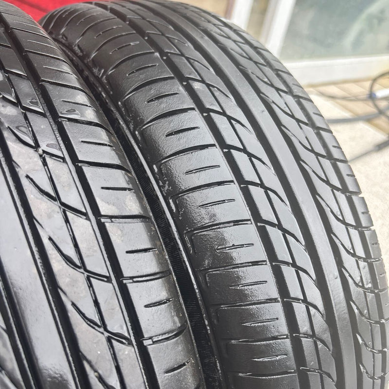 プラグディバ 155/65R13 中古夏タイヤ 4本:8000円