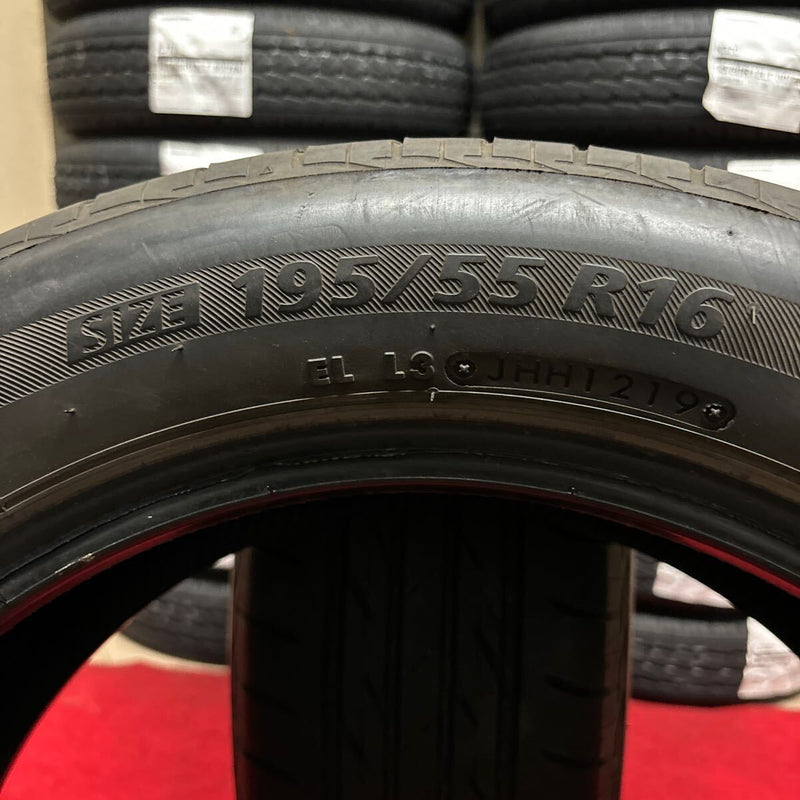 195/55R16 ブリヂストン　NEXTRY 年式:2019 激安美品2本セット:9000円