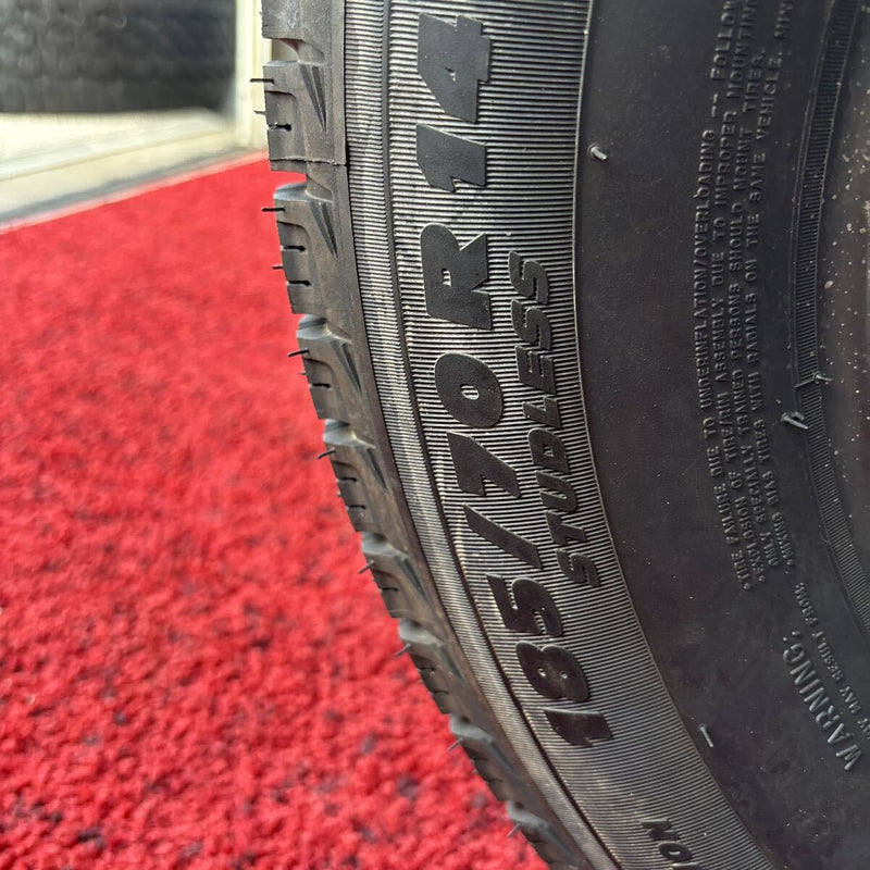 185/70R14 MICHELIN X-ICE ほぼ新品 1本:4500円