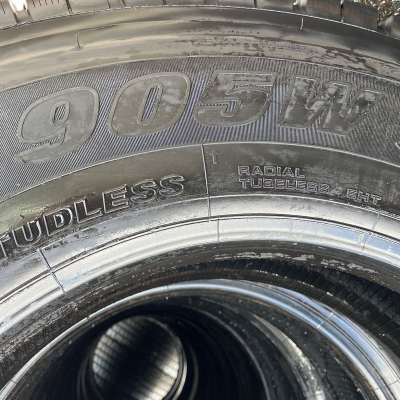 275/80R22.5 YOKOHAMA, 905W 中古　激安美品　　10本セット：117000円