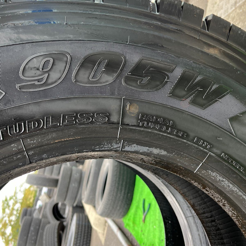 275/80R22.5 YOKOHAMA, 905W 中古　激安美品　　2本セット：23000円