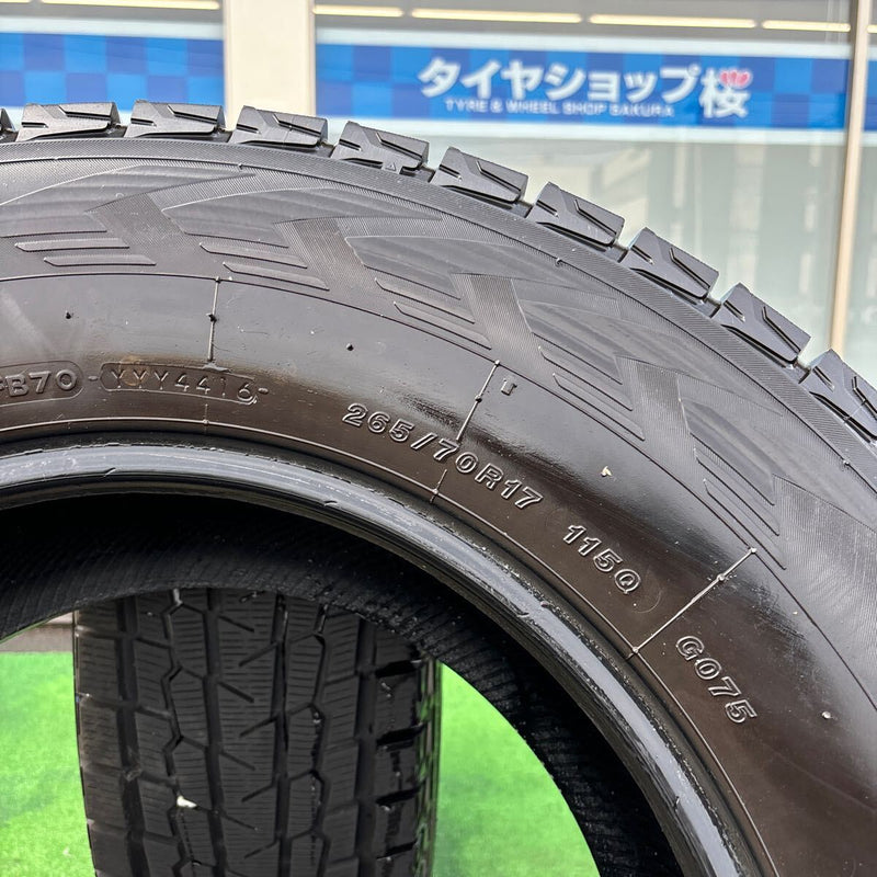 265/70R17 . 115Q GO57 中古　激安美品　4本セット：24000円