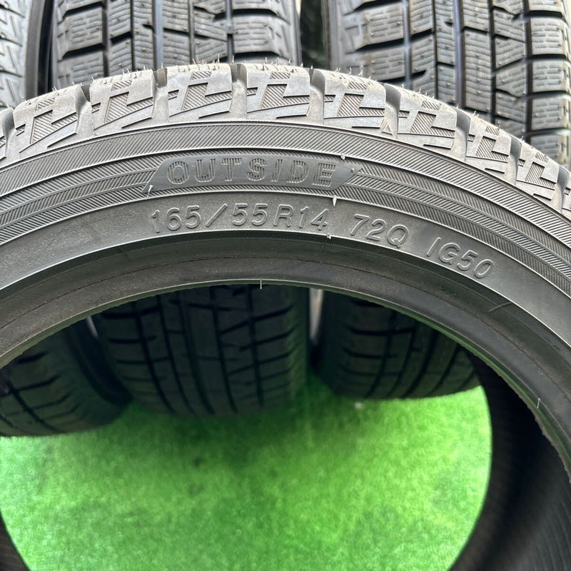 165/55R14 YOKOHAMA iG50プラス　2019年製　未使用品4本セット：22000円