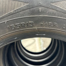 165R13LT ダンロップ　WMSV01 中古冬タイヤ 4本:13500円