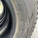 165R13LT ダンロップ　WMSV01 中古冬タイヤ 4本:13500円