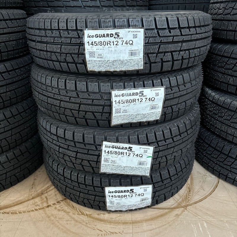 ヨコハマ 145/80R12 在庫処分！ 2021年製 4本:14000円 未使用