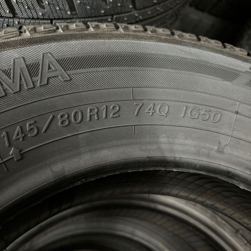 ヨコハマ 145/80R12 在庫処分！ 2021年製 4本:14000円 未使用