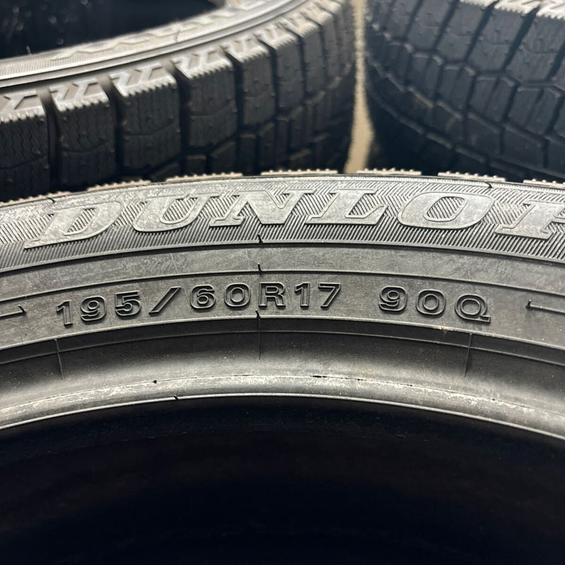 ダンロップ 195/60R17 WM02 未使用品 4本セット:32000円 未使用