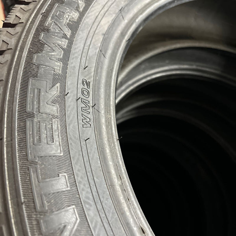 ダンロップ 195/60R17 WM02 未使用品 4本セット:32000円 未使用