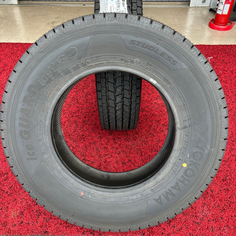 175/80R14 94/93N LT iG91 ヨコハマ　年式:2019 未使用品　激安美品2本セット:13000円 未使用