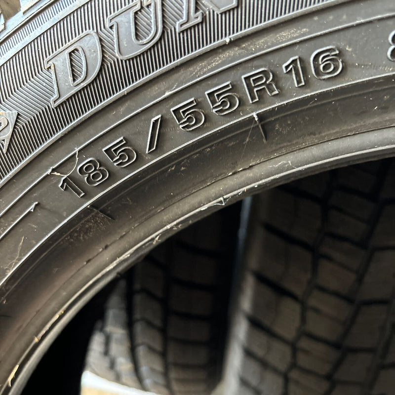 185/55R16 DUNLOP WM02 年落ち未使用品　4本:36000円 未使用