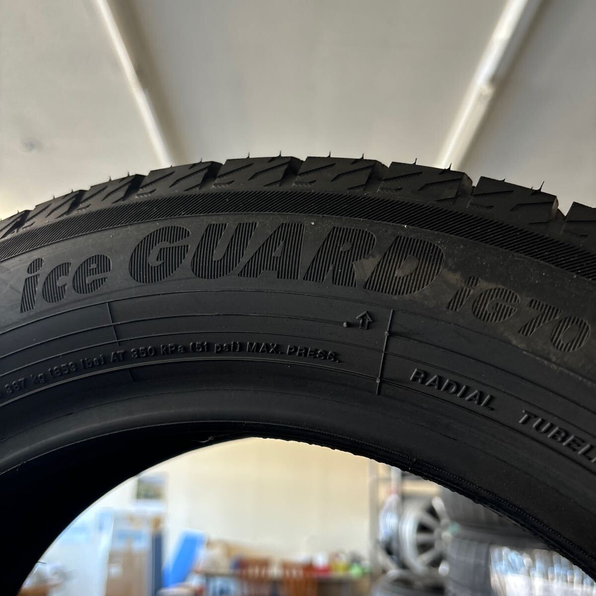 在庫処分155/65R14 未使用品スタッドレスタイヤ 4本セット:22000円 未 