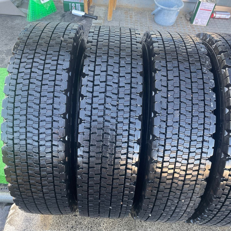 225/80R17.5 BRIDGESTONE, スタッドレス再生中古　　　激安美品　　6本セット：24000円