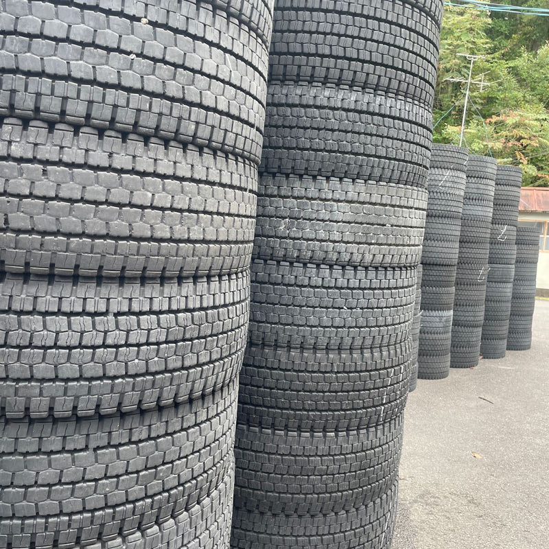 245/70R19.5 中古地山 6分山〜7分山 ダンロップ　 2019年〜2023年 激安美品　36本セット：27万円