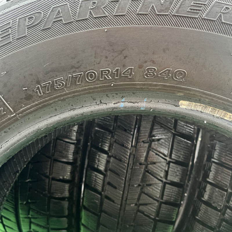 175/70R14 BRIDGESTONE ICEPARTNER2　中古スタッドレス　激安美品　4本セット：20000円