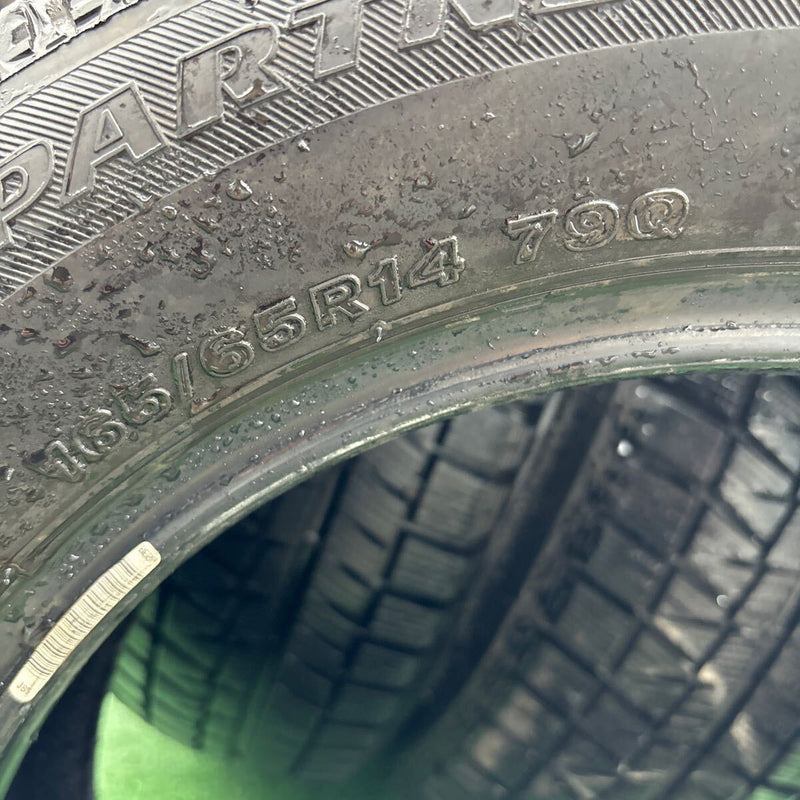 165/65R14 ブリヂストン ICEPARTNER2 中古 冬タイヤ 4本:10500円