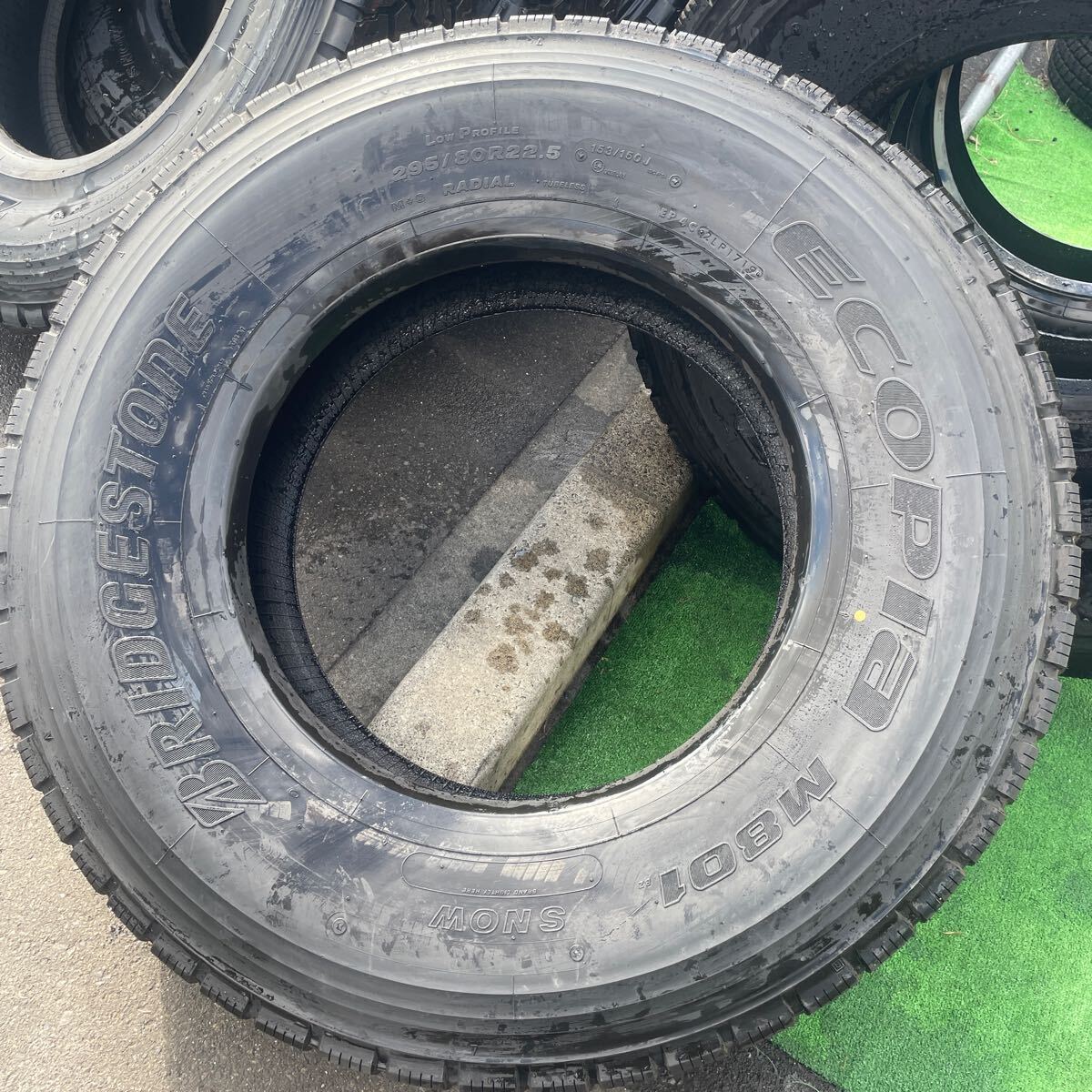 ☆新品！！295/80R22.5 ブリヂストン 在庫1本 屋内保管 G071☆ | SCX 