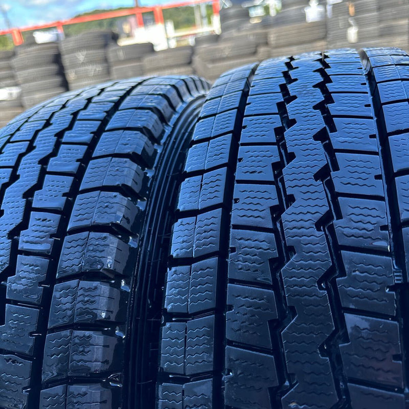 ダンロップ 175/75R15 WMLT03 溝充分 中古冬タイヤ 6本セット:25000円