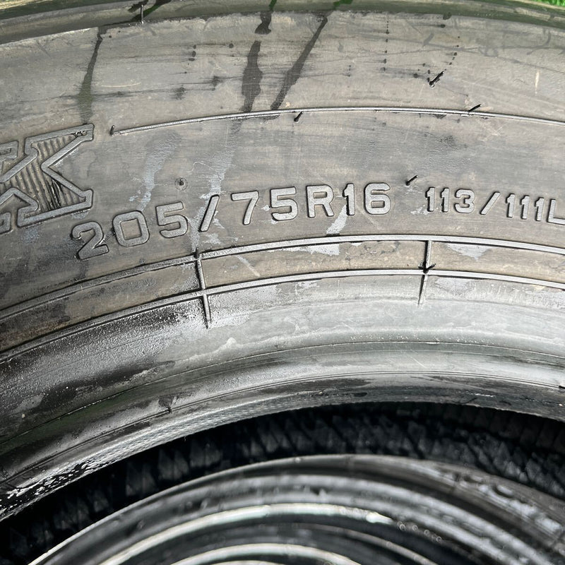 205/75R16 DUNLOP, SP355 中古　バリ山　激安美品　　6本セット：36000円