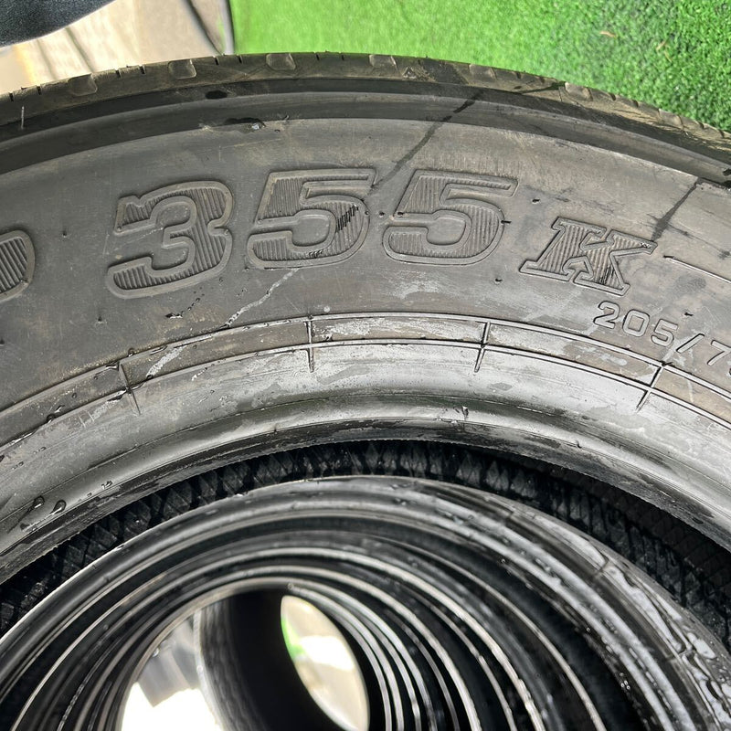 205/75R16 DUNLOP, SP355 中古　バリ山　激安美品　　6本セット：36000円