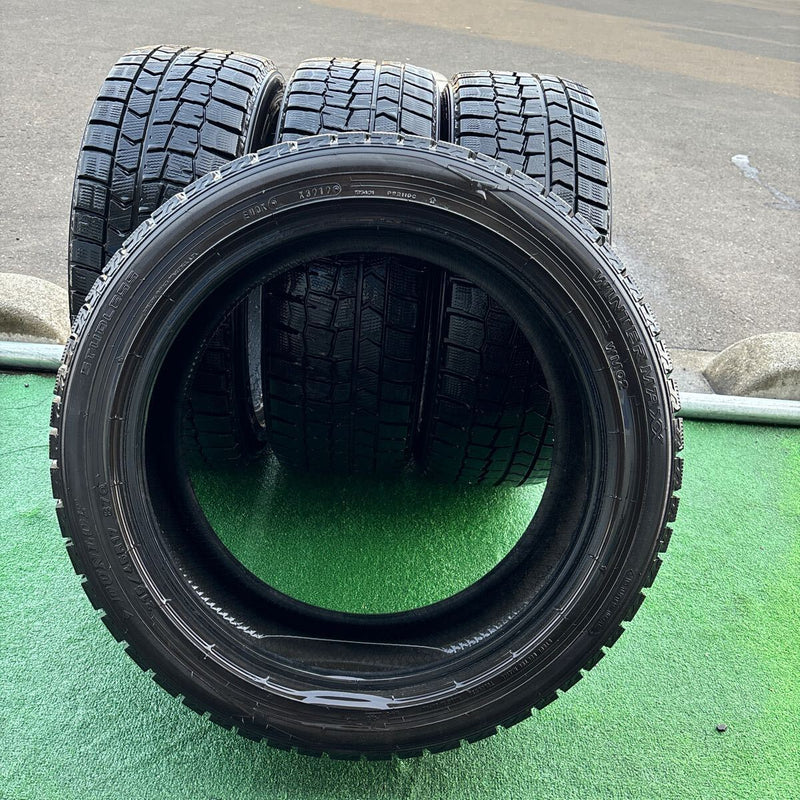 215/45R17 DUNLOP WM02 2019年製　中古スタッドレス　4本セット:22000円