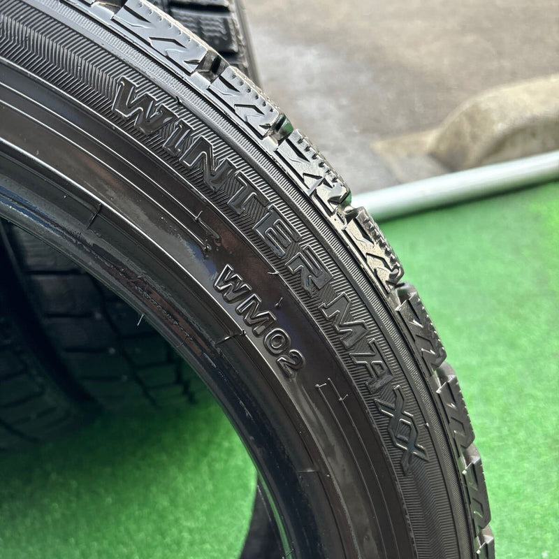 215/45R17 DUNLOP WM02 2019年製　中古スタッドレス　4本セット:22000円