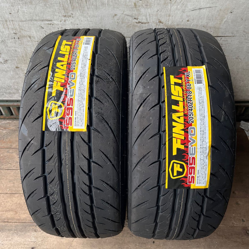 205/40R18 ファイナリスト　未使用　　激安美品　2本セット：14000円 未使用