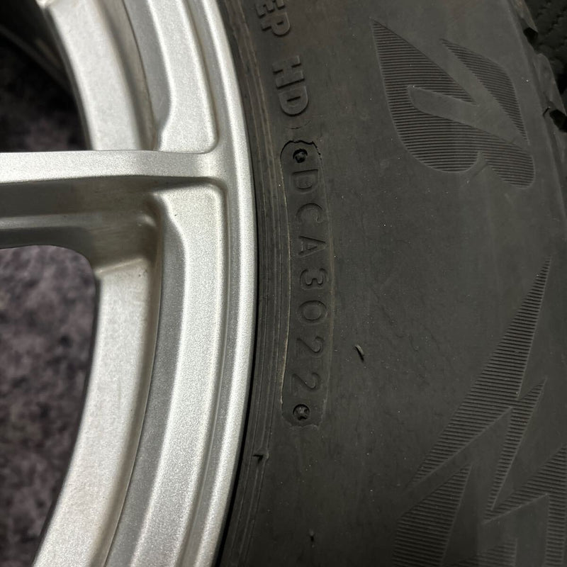 ブリヂストン 225/60R18 中古アルミホイール付き 4本セット:50000円