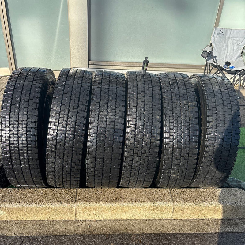 225/80R17.5 ダンロップ　中古地山　激安美品　6本セット：26300円