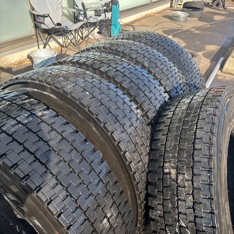 225/80R17.5 ダンロップ　中古地山　激安美品　6本セット：26300円