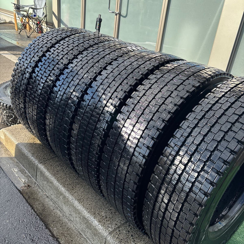 225/80R17.5 ダンロップ　中古地山　激安美品　6本セット：31000円