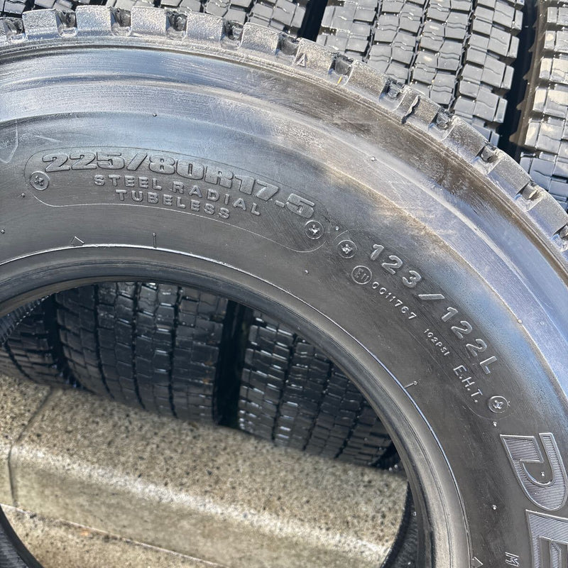 225/80R17.5 ダンロップ　中古地山　激安美品　6本セット：31000円