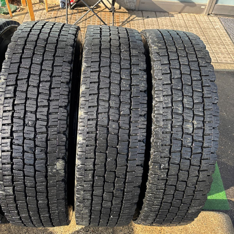 225/80R17.5 ダンロップ　中古地山　激安美品　6本セット：27700円