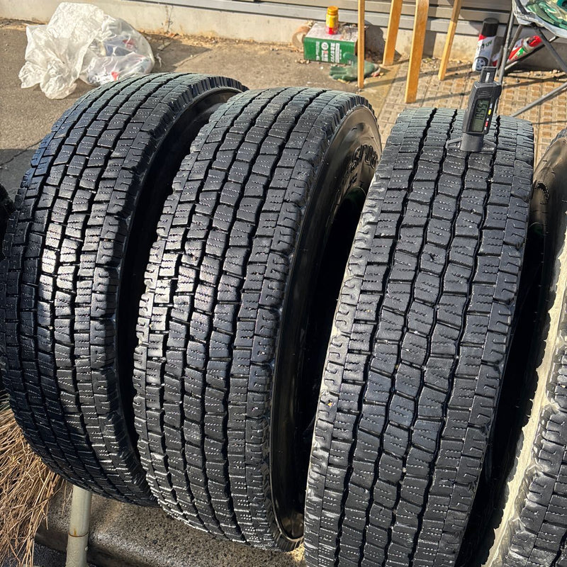 225/80R17.5 ダンロップ　中古地山　激安美品　6本セット：27700円