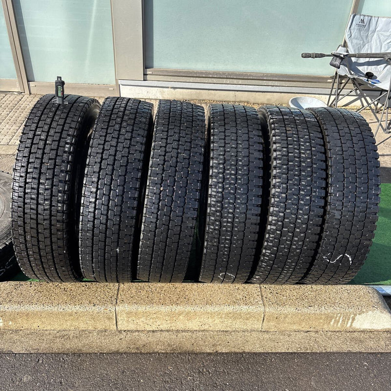 225/80R17.5 ダンロップ　中古地山　激安美品　6本セット：28000円