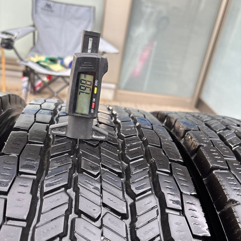 225/80R17.5 ヨコハマ　2023年　中古地山　激安美品　6本セット：35900円