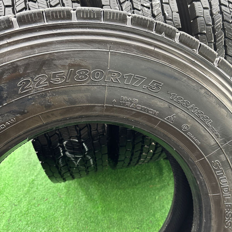 225/80R17.5 ヨコハマ　2023年　中古地山　激安美品　6本セット：35900円