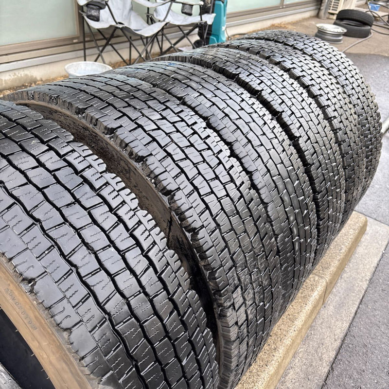 225/80R17.5 ダンロップ　中古地山　激安美品　6本セット：24800円