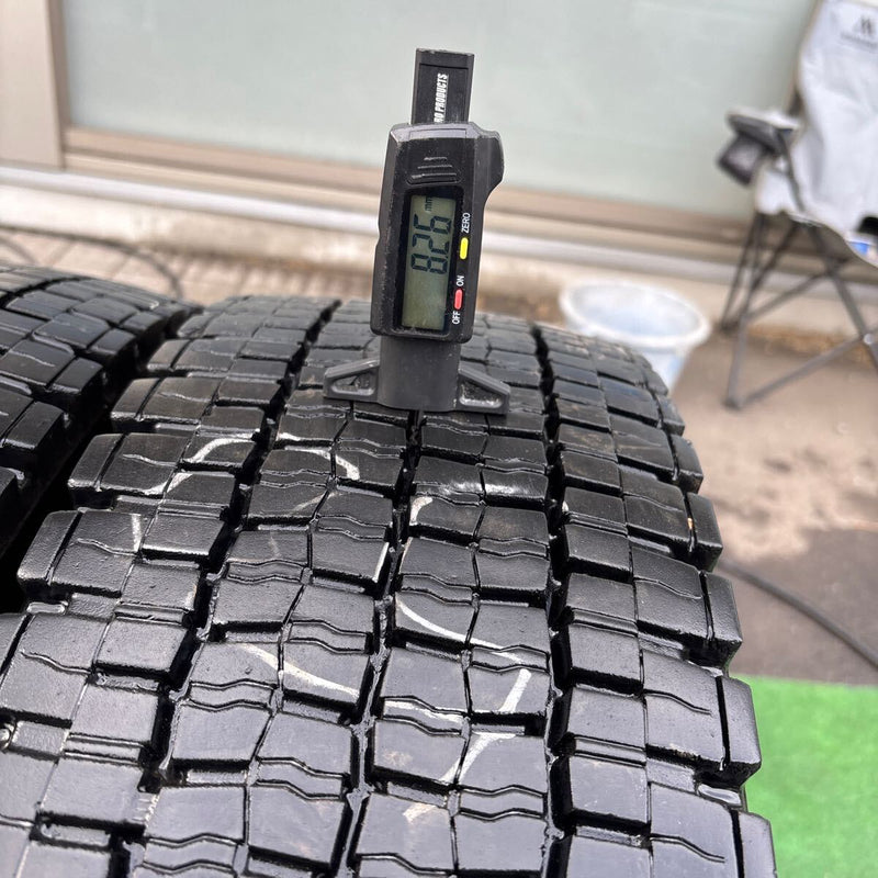 225/80R17.5 ダンロップ　中古地山　激安美品　6本セット：24800円