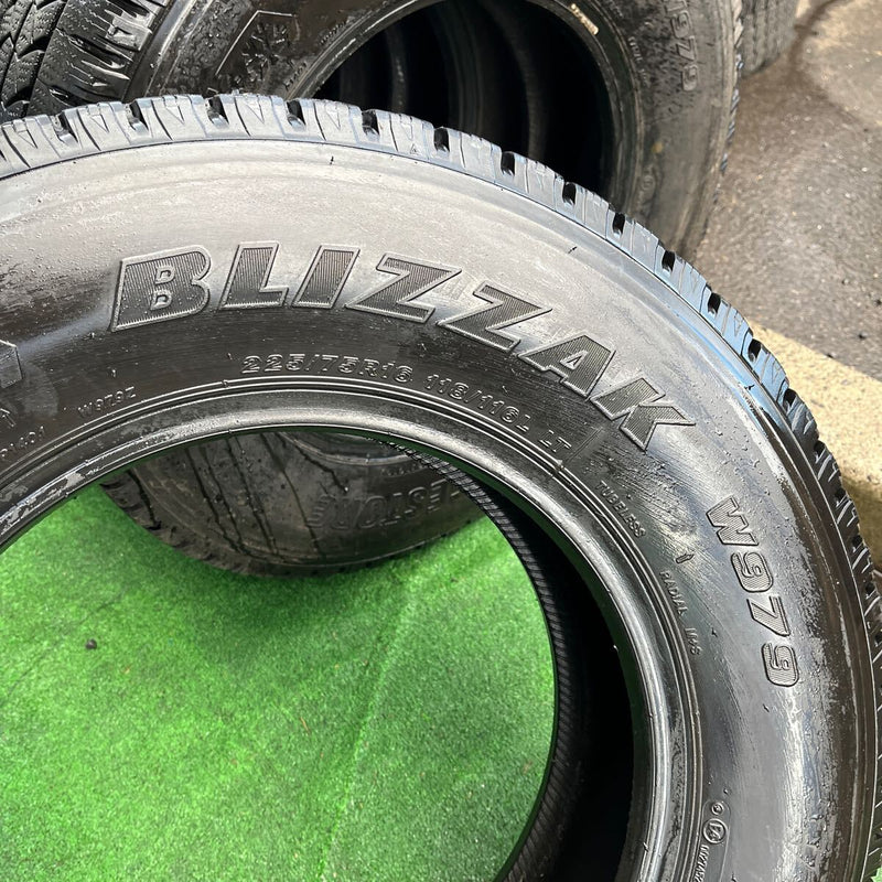 225/75R16 BRIDGESTONE 2020年UP 中古地山　激安美品　6本セット：30000円