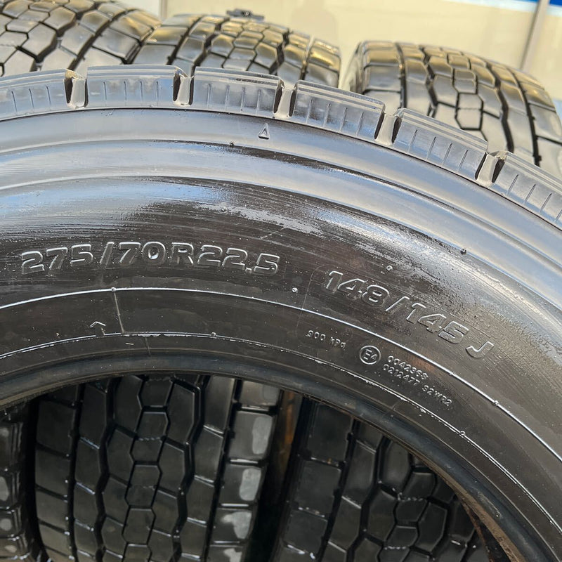 275/70R22.5 、ミクスタイヤ　2022年UP 東洋　激安美品　4本セット：75000円 未使用