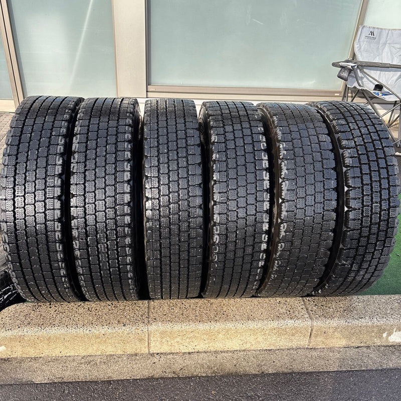 225/80R 17.5 ブリヂストン　中古地山　激安美品　6本セット：25700円