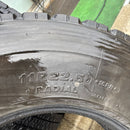 11R22.5 、ブリヂストン　中古地山　16PR 2020年UP 激安美品　4本セット：52000円