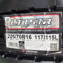 225/70R16 ヨコハマ　イボ付き　中古地山　激安美品　6本セット：35000円