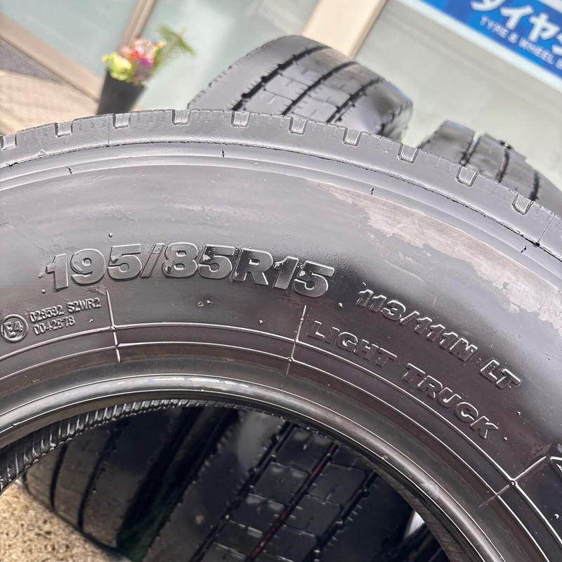 195/85R15 中古地山　激安美品　　2023年UP 4本セット:21000円