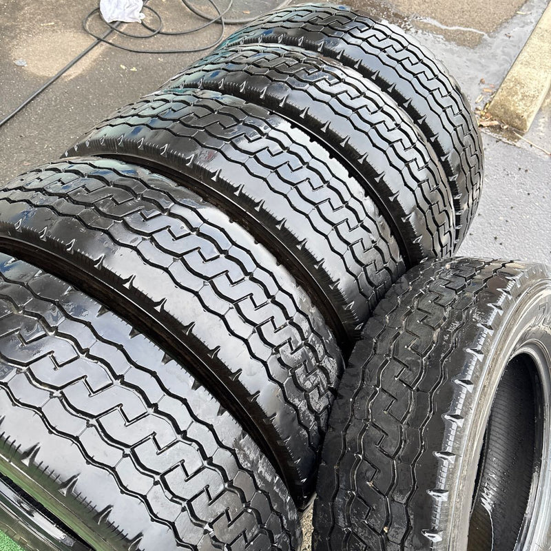 205/75R16 ブリヂストン　ミクスタイヤ　中古地山　激安美品　6本セット：26000円