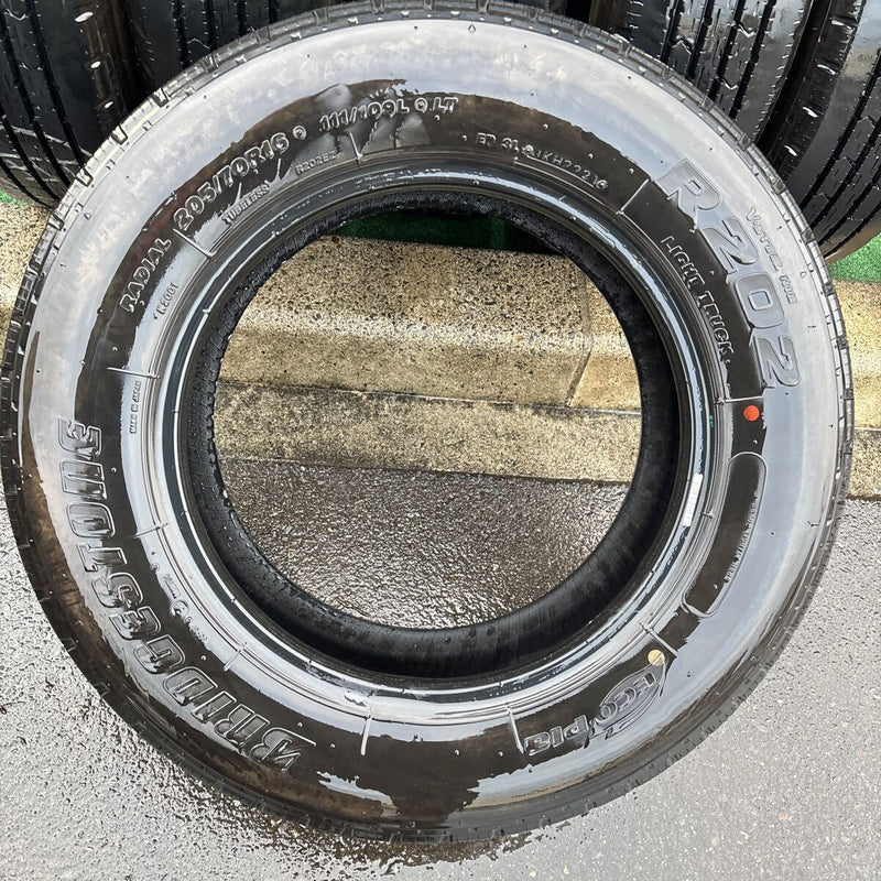 205/70R16 ブリヂストン　2021年製 中古地山　激安美品　6本セット：28500円