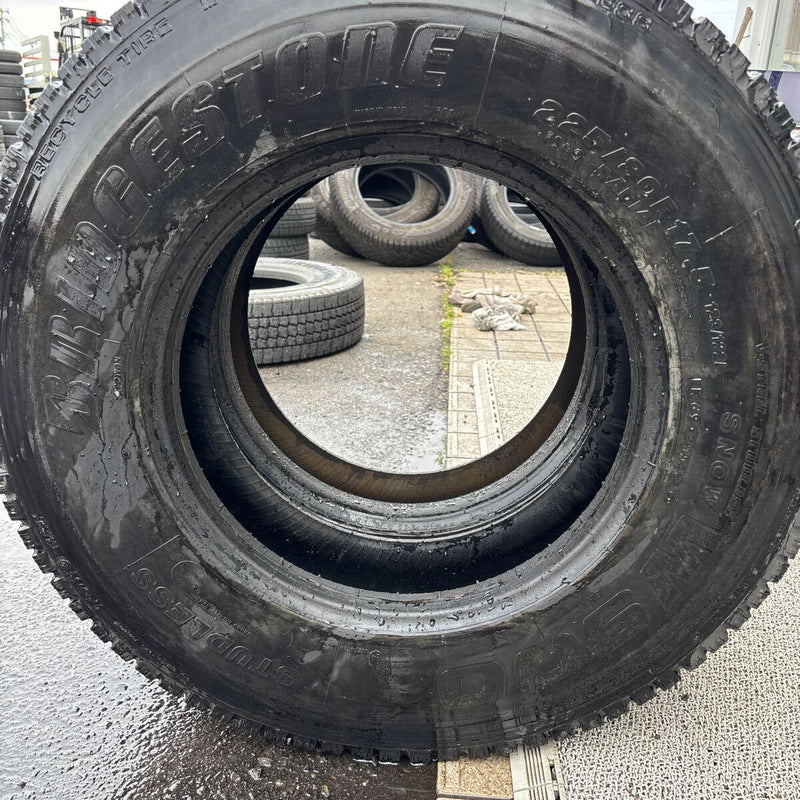 中古再生冬 225/80R17.5 M919 2本セット:9000円