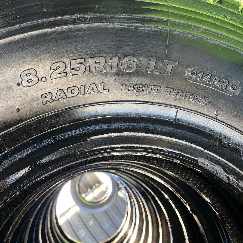 825R16 14PR BRIDGESTONE, W990 中古スタッドレス　激安美品　6本セット：43000円