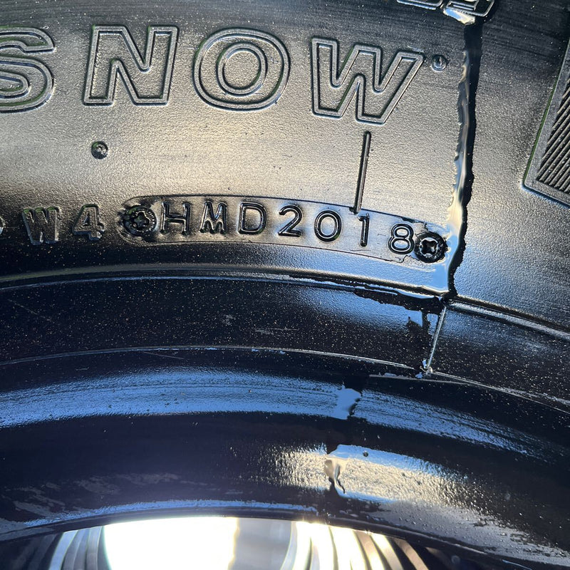 825R16 14PR BRIDGESTONE, W990 中古スタッドレス　激安美品　6本セット：43000円